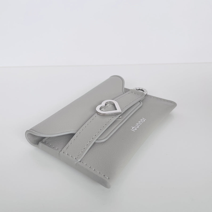 Melange grey- Jupiter card holder